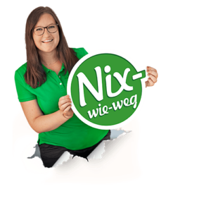 Nix-wie-weg Kundendienst